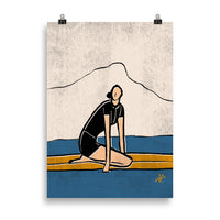 Impresión digital "BLUE MOUNTAIN"