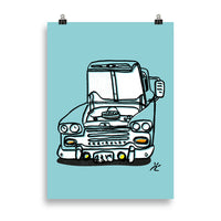 Impresión digital "OPEN UP"