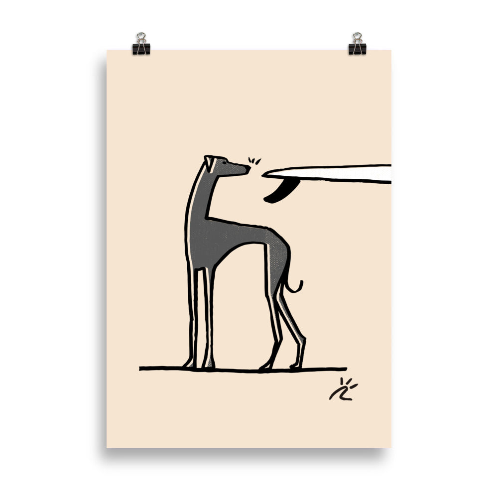 Impresión digital "Whippet"