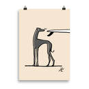 Impresión digital "Whippet"