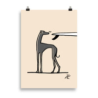 Impresión digital "Whippet"