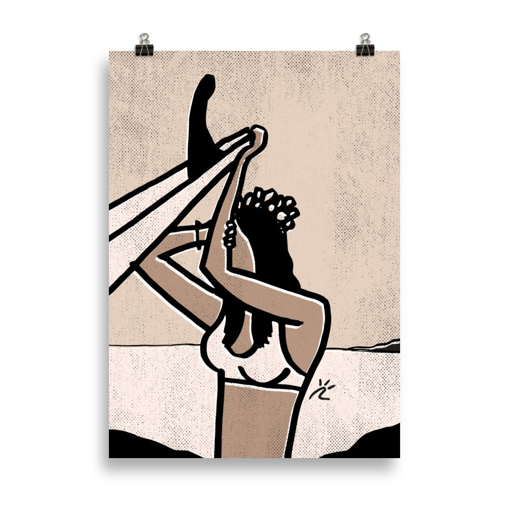 Impresión digital "Calm"