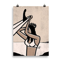 Impresión digital "Calm"