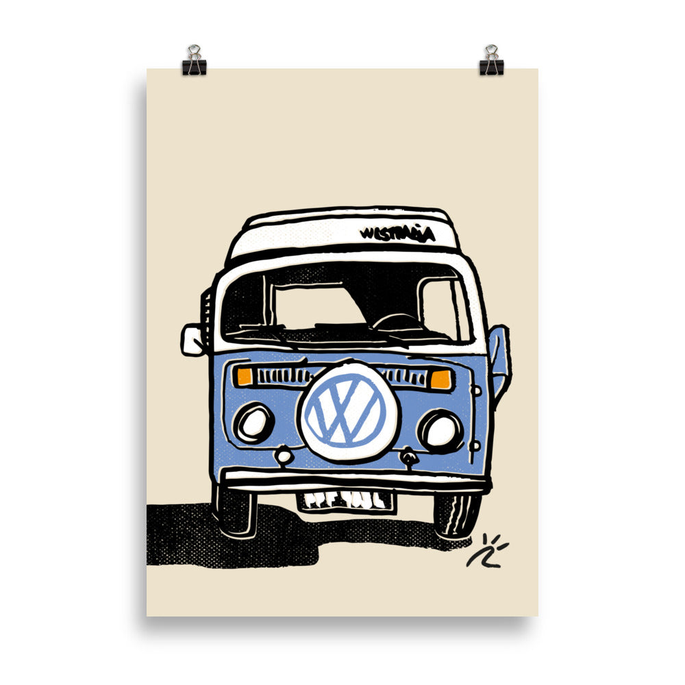 Impresión digital "Love your van"