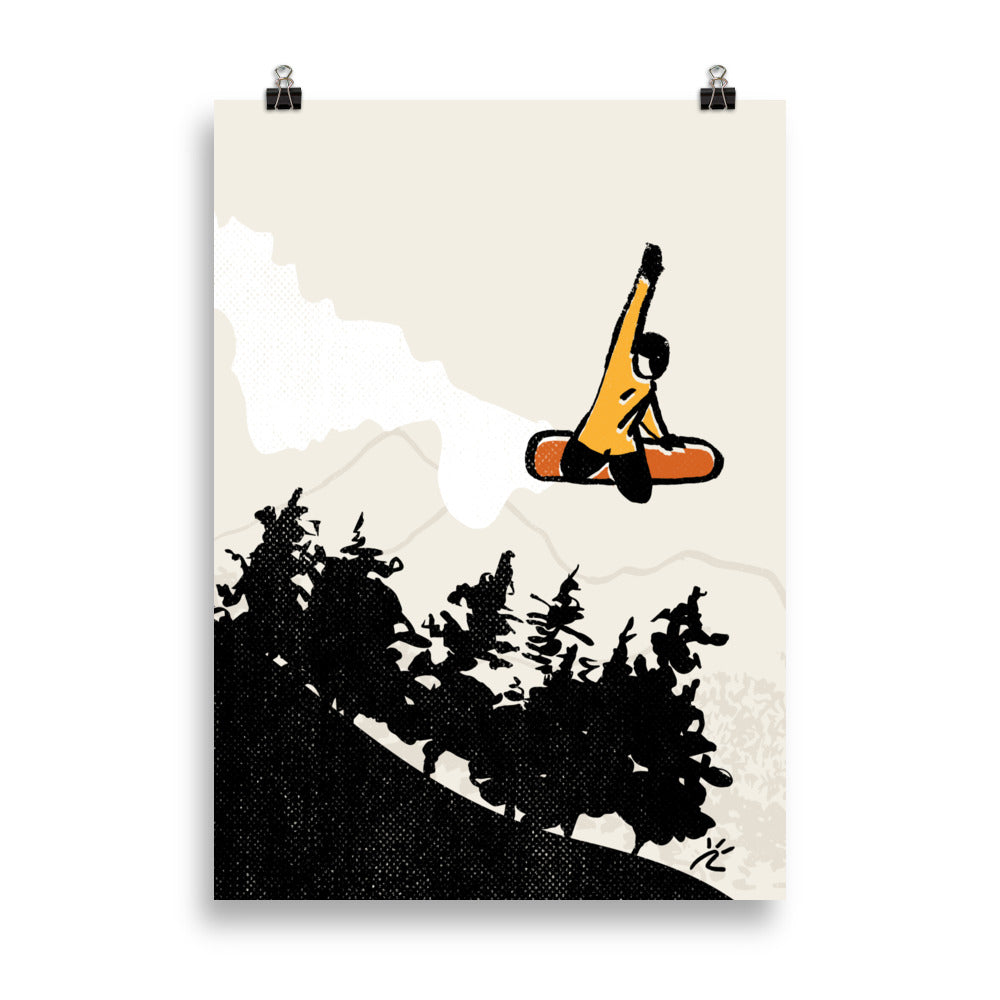 Impresión digital "Jump"