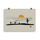 Impresión digital "Insert Coin"