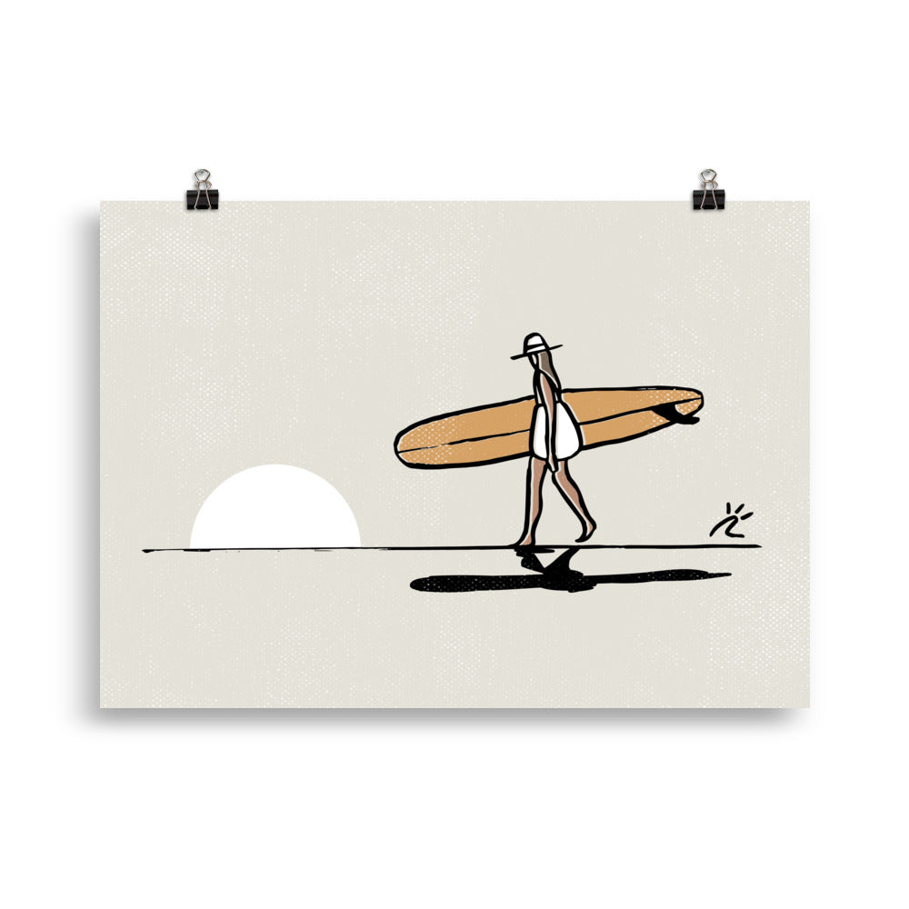 Impresión digital "Walking Sunshines"