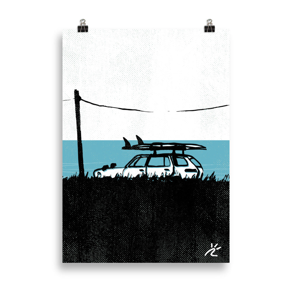 Impresión digital "Your destination"