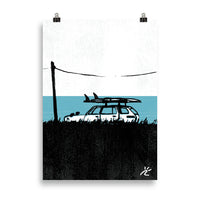 Impresión digital "Your destination"