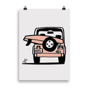 Impresión digital "Extra luggage"