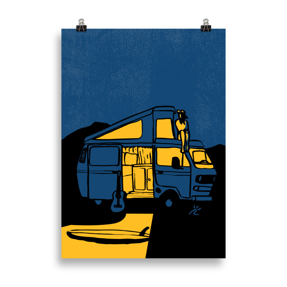 Impresión digital "The songs writer"