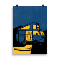 Impresión digital "The songs writer"