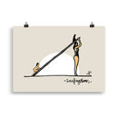 Impresión digital "Surfing Moms"