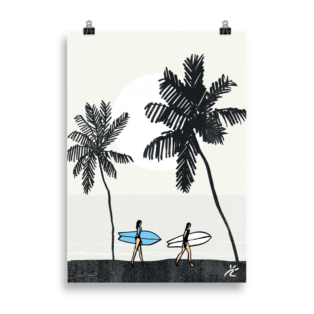 Impresión digital "Twins"