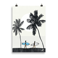 Impresión digital "Twins"