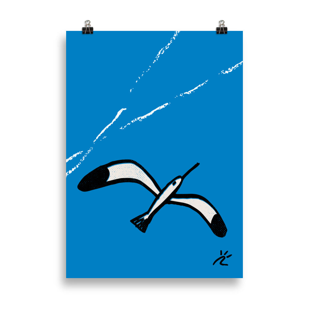 Impresión digital "Crossed lines"