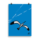 Impresión digital "Crossed lines"