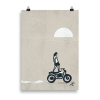 Impresión digital "Sand&Waves"