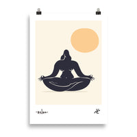 Impresión digital "RELAX"