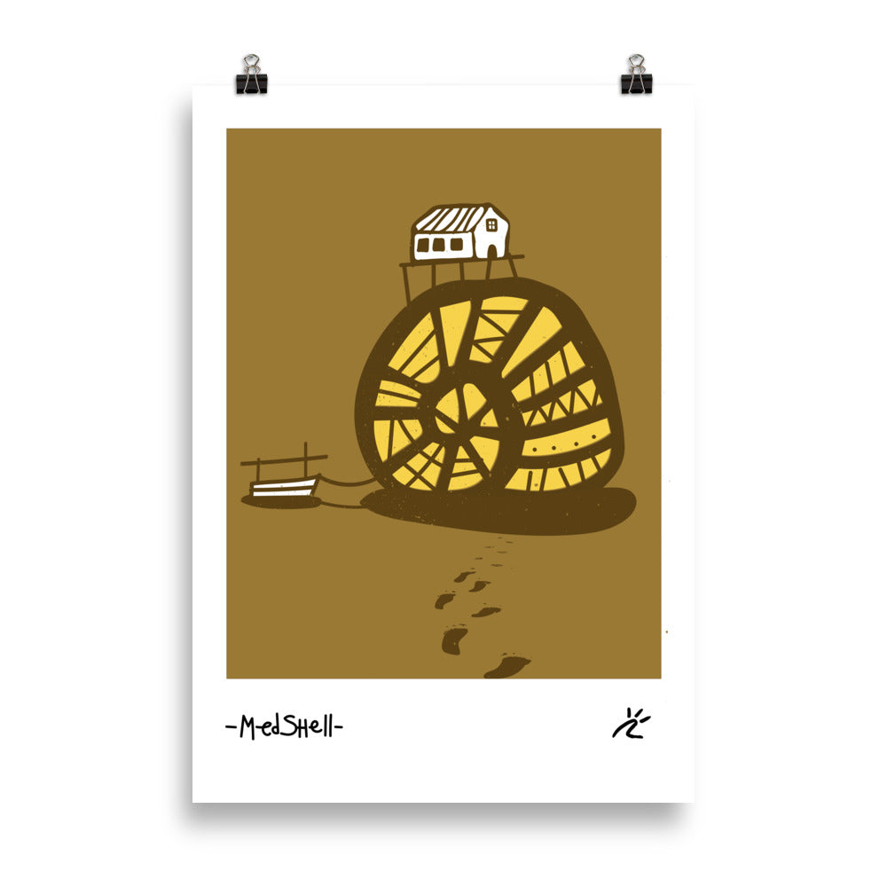 Impresión digital "MEDSHELL"