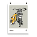 Impresión digital "TWINBIKE"