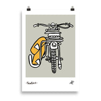 Impresión digital "TWINBIKE"