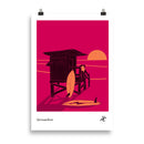 Impresión digital "LIFEGUARD HOUSE"