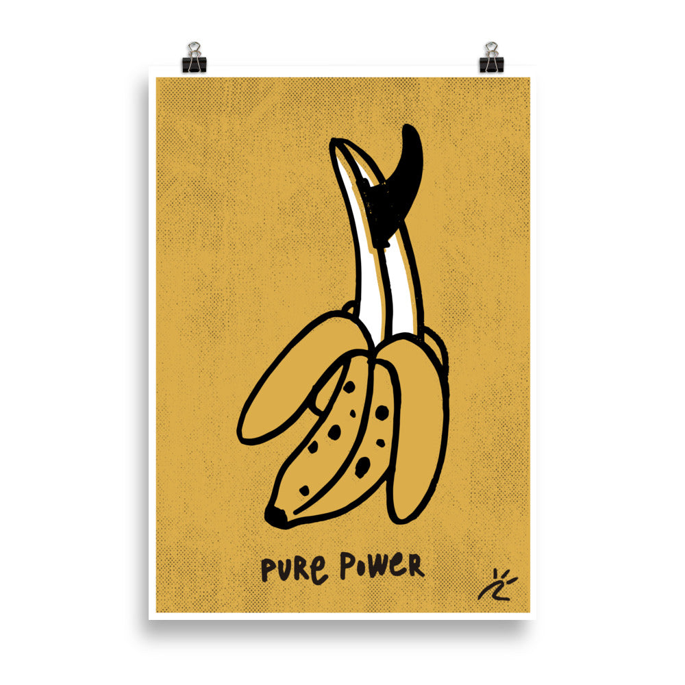 Impresión digital "Pure power"