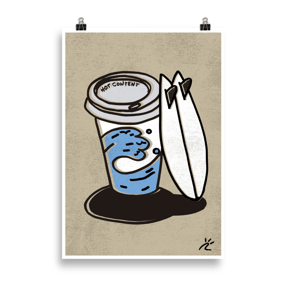 Impresión digital "Hot Content"