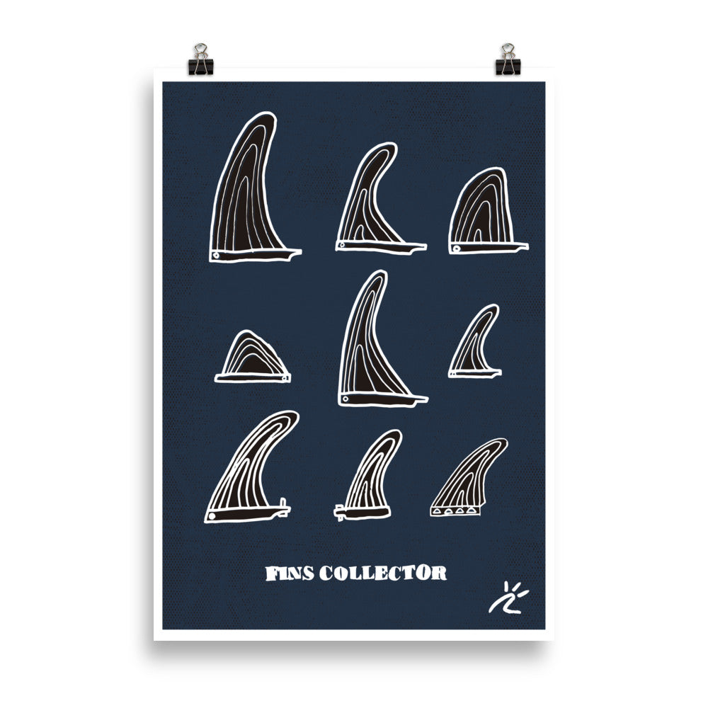 Impresión digital "Fins Collector"