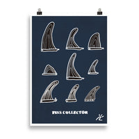 Impresión digital "Fins Collector"