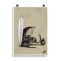 Impresión digital "Long Vibes"