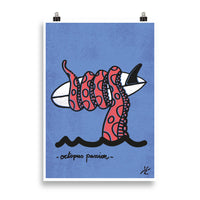 Impresión digital "Octopus passion"