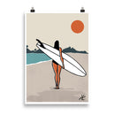 Impresión digital "Sand Walk"