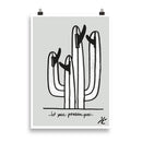 Impresión digital "Cactus"