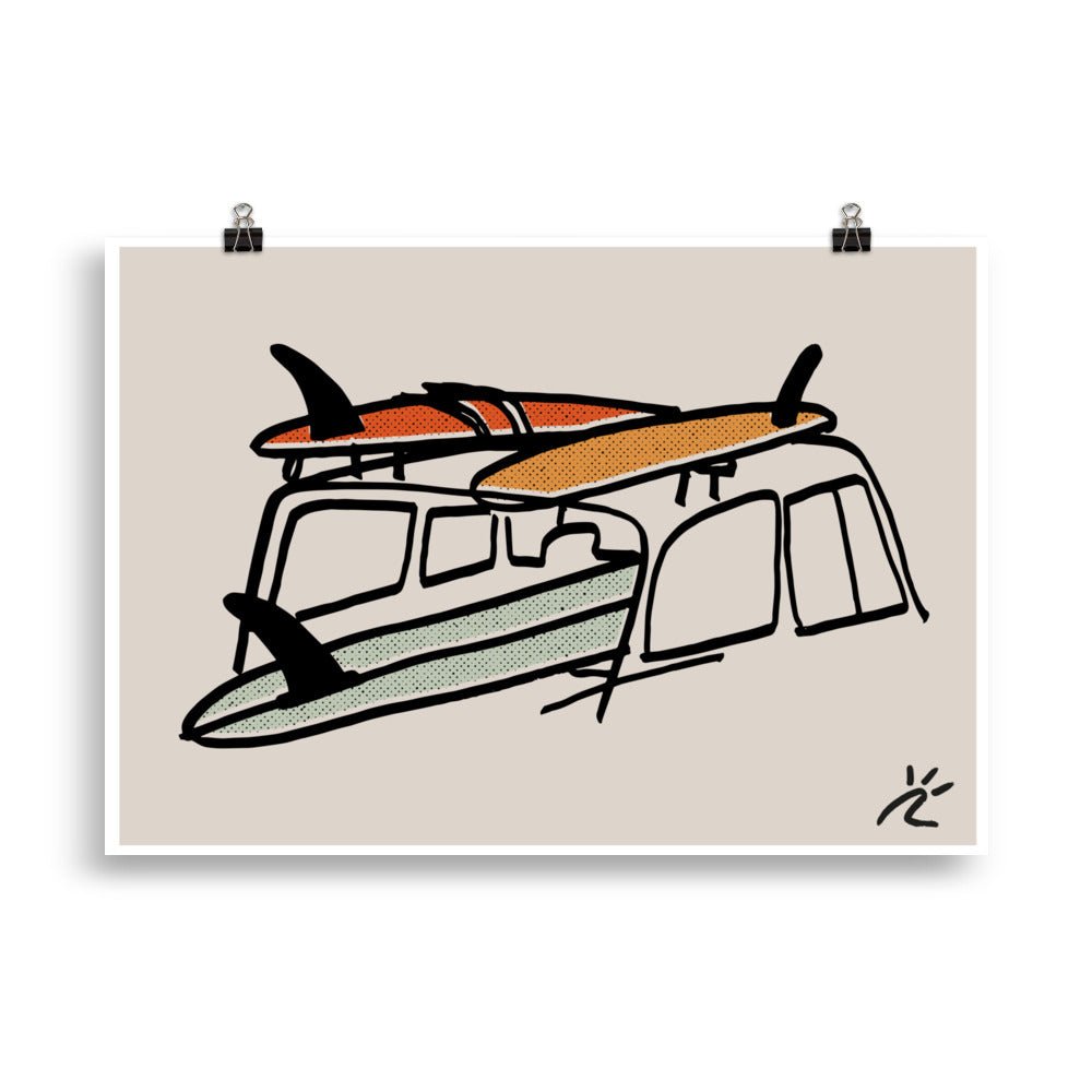 Impresión digital "3 ,2, 1"