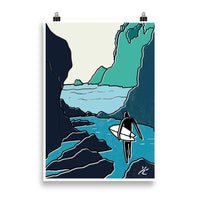 Impresión digital "Ulluwatu"