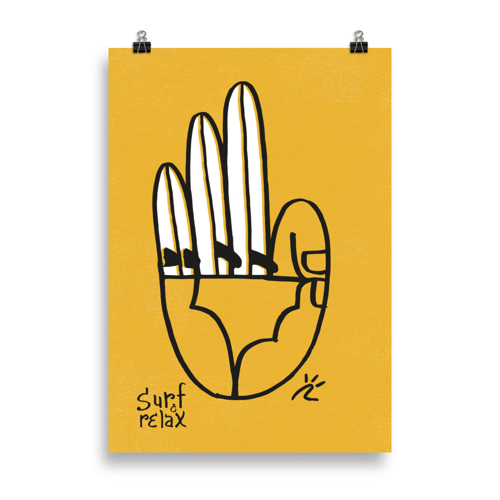 Impresión digital "Surf&Relax"