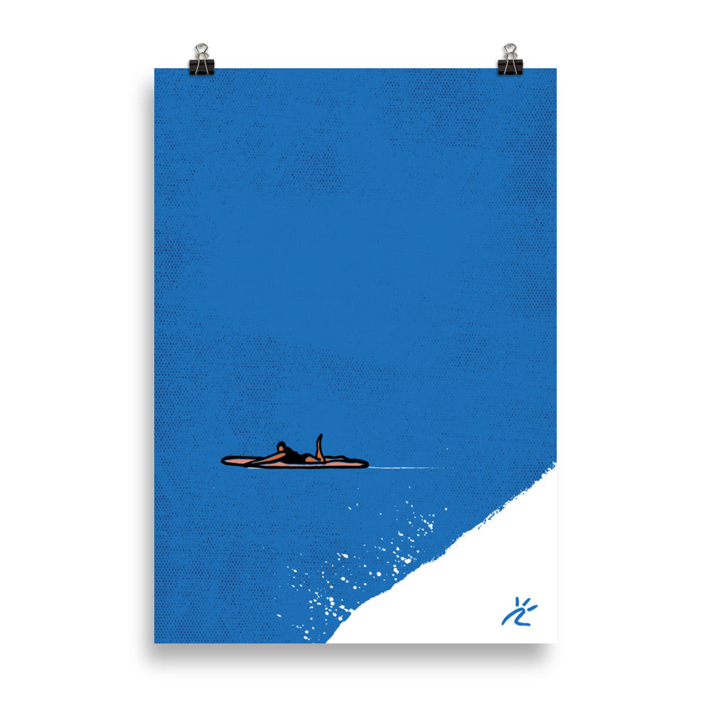 Impresión digital "Ride the Wave"