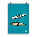 Impresión digital "Aloha"