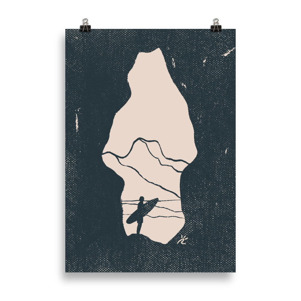 Impresión digital "CAVE"