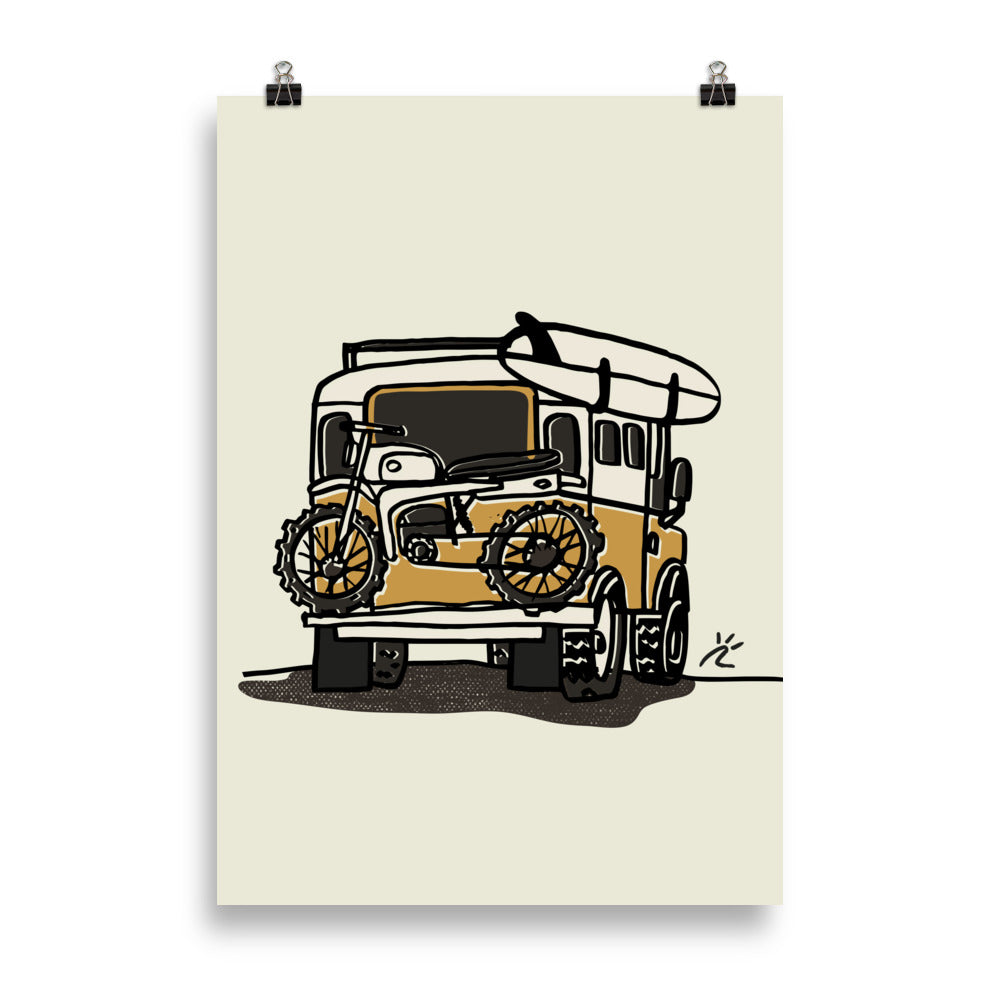 Impresión digital "Sand&Salt"