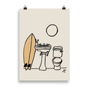 Impresión digital "Morning basics"