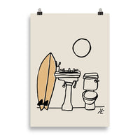 Impresión digital "Morning basics"