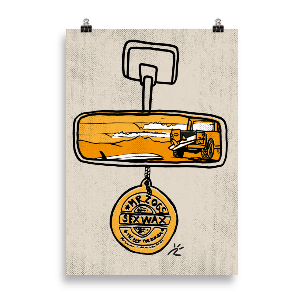 Impresión digital "REARVIEW-2"