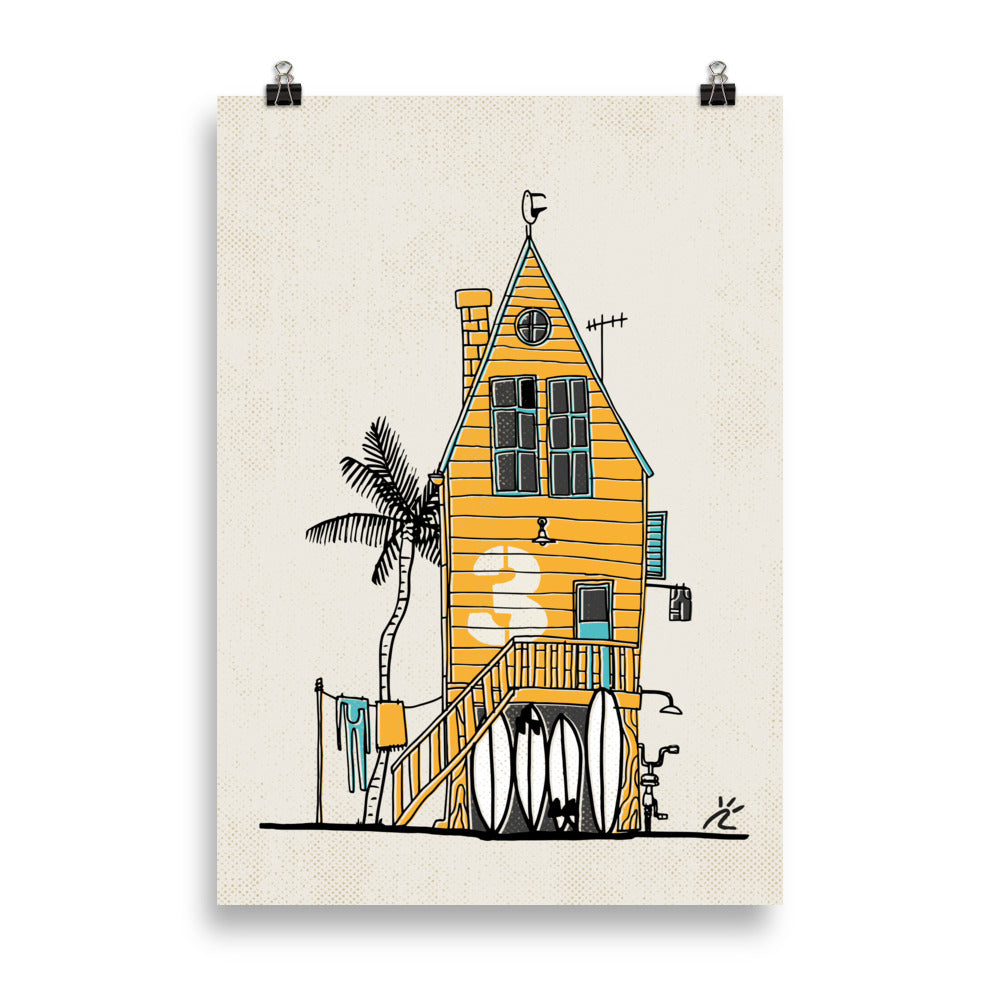 Impresión digital "The Beach House"