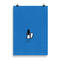 Impresión digital "SOLITUDE"