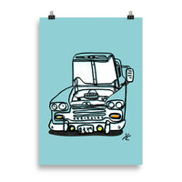 Impresión digital "OPEN UP"