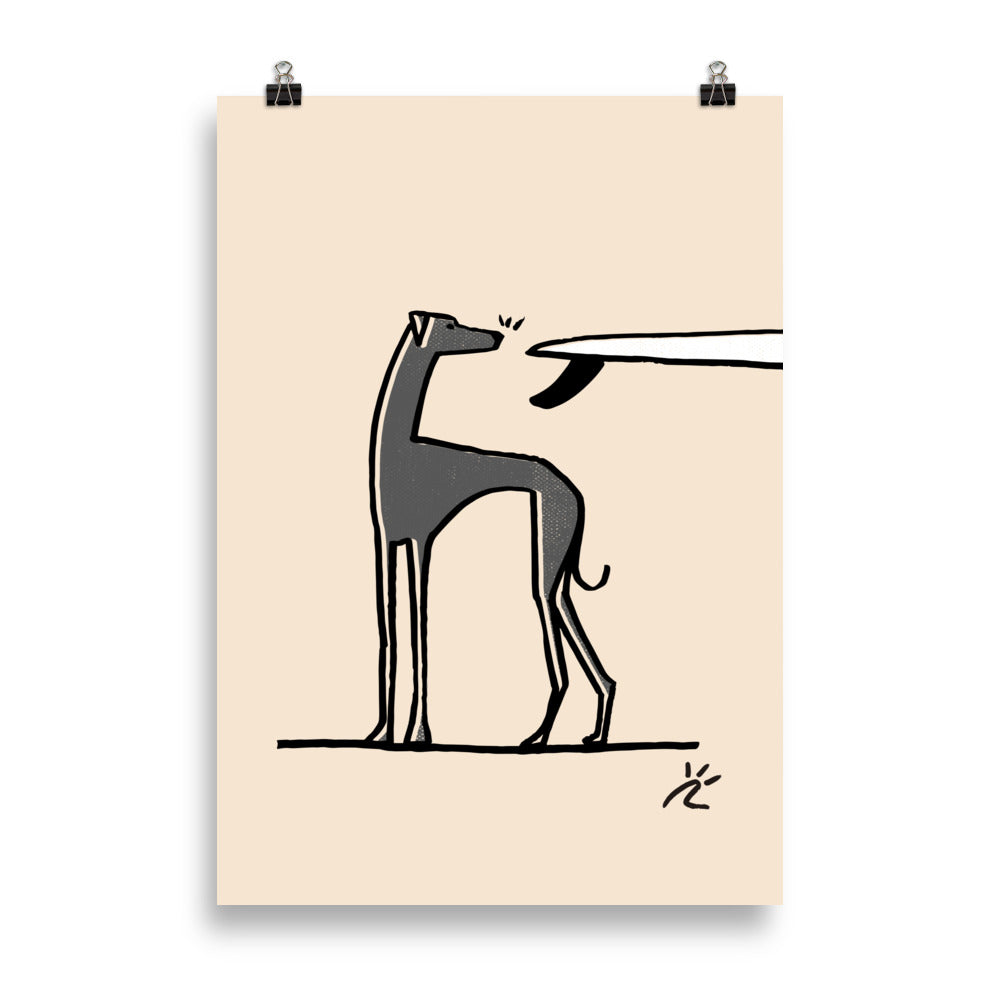 Impresión digital "Whippet"