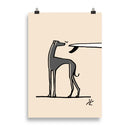 Impresión digital "Whippet"